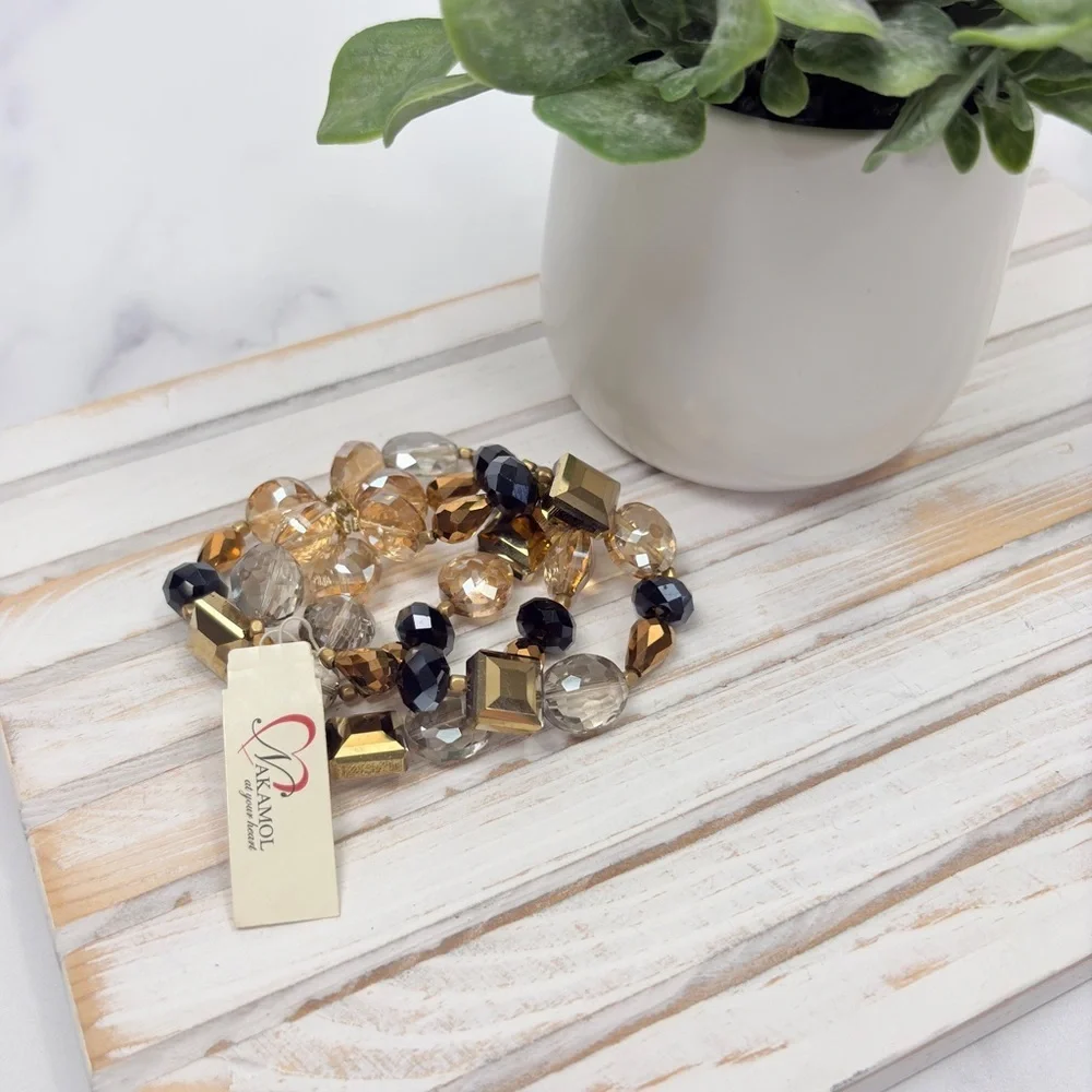 🆕 Nakamol Elegant Beaded Bracelet NWT